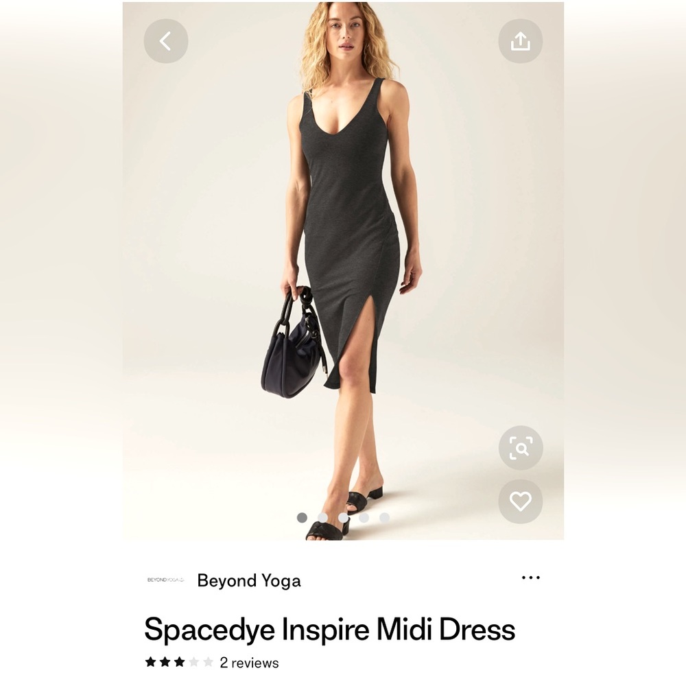 Beyond yoga Space dye inspire dress.